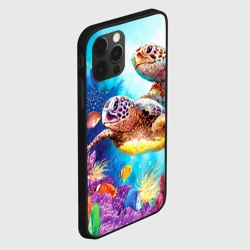 Чехол для iPhone 12 Pro Морские черепахи - фото 2
