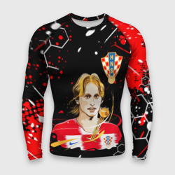 Мужской рашгард 3D Лука Модрич Luka modric