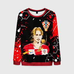 Мужской свитшот 3D Лука Модрич Luka modric