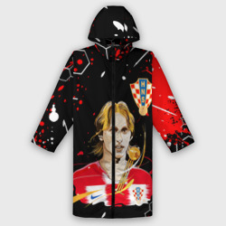 Мужской дождевик 3D Лука Модрич Luka modric