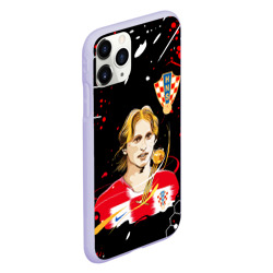 Чехол для iPhone 11 Pro матовый Лука Модрич Luka modric - фото 2