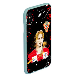 Чехол для iPhone XS Max матовый Лука Модрич Luka modric - фото 2