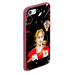 Чехол для iPhone 5/5S матовый Лука Модрич Luka modric - фото 2