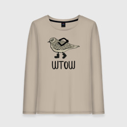 Женский лонгслив хлопок Штош