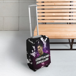Чехол для чемодана 3D Cristiano Ronaldo - фото 2