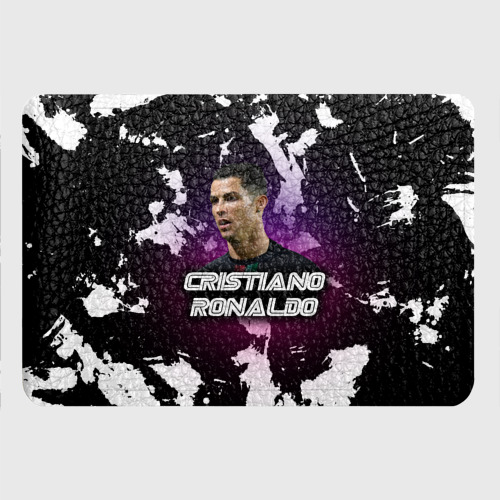 Картхолдер с принтом Cristiano Ronaldo, цвет красный - фото 4