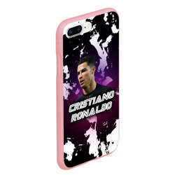 Чехол для iPhone 7Plus/8 Plus матовый Cristiano Ronaldo - фото 2