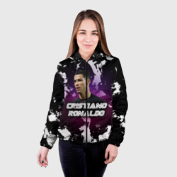 Женская куртка 3D Cristiano Ronaldo - фото 2