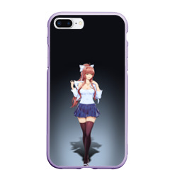 Чехол для iPhone 7Plus/8 Plus матовый Doki Doki Literature club Monika