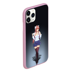 Чехол для iPhone 11 Pro Max матовый Doki Doki Literature club Monika - фото 2