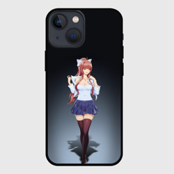 Чехол для iPhone 13 mini Doki Doki Literature club Monika