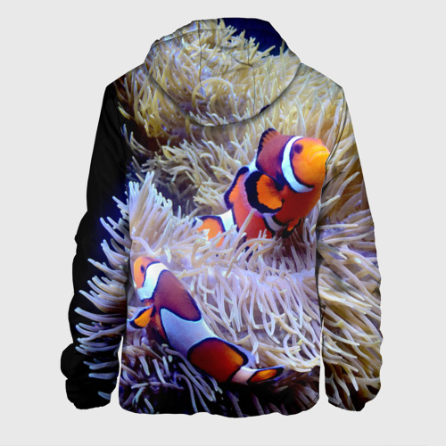 Мужская куртка 3D Клоуны в актинии, цвет 3D печать - фото 2