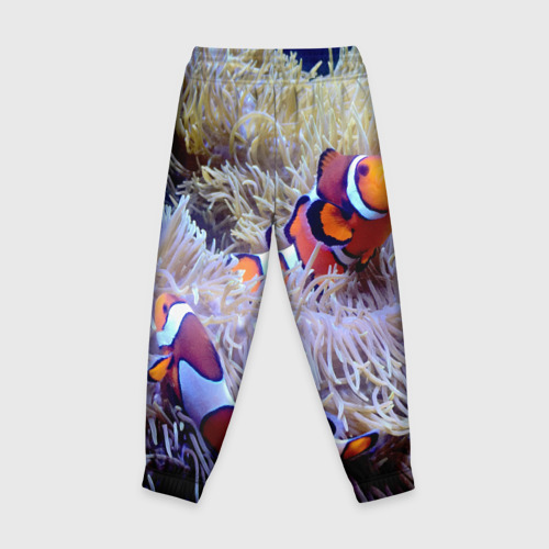Детские брюки 3D Клоуны в актинии, цвет 3D печать - фото 2