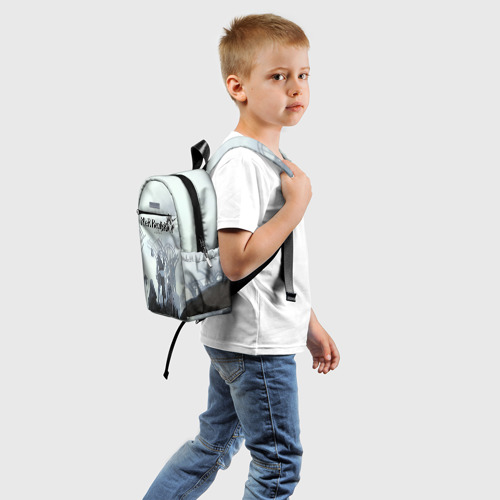 Детский рюкзак 3D с принтом NieR Replicant, вид сзади #1