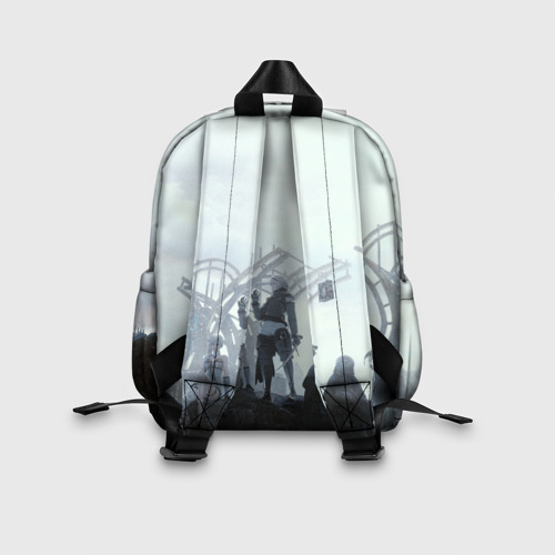 Детский рюкзак 3D с принтом NieR Replicant, вид сзади #2