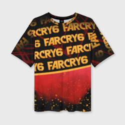 Женская футболка oversize 3D Far Cry 6