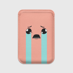 Картхолдер Magsafe магнитный Crying Isaac large face