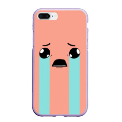 Чехол для iPhone 7Plus/8 Plus матовый Crying Isaac large face