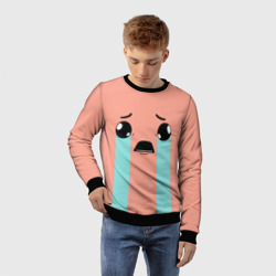 Детский свитшот 3D Crying Isaac large face - фото 2