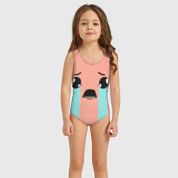 Детский купальник 3D Crying Isaac large face