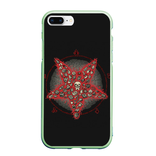 Чехол для iPhone 7Plus/8 Plus матовый Star of Isaac, цвет салатовый