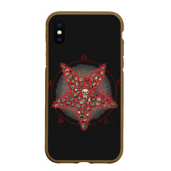 Чехол для iPhone XS Max матовый Star of Isaac