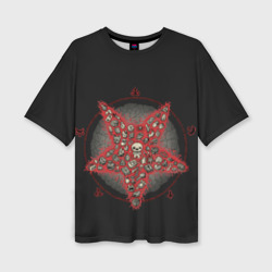 Женская футболка oversize 3D Star of Isaac