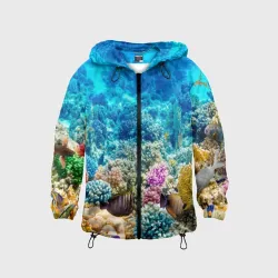 Детская ветровка 3D Риф
