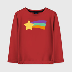 Детский лонгслив Радужный свитер Мэйбл