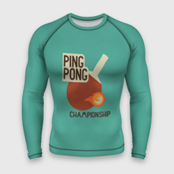 Мужской рашгард 3D Ping-pong