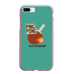 Чехол для iPhone 7Plus/8 Plus матовый Ping-pong