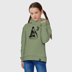 Детское худи Oversize хлопок Автограф Криштиану Роналду Ювентус - фото 2