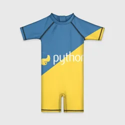 Детский купальный костюм 3D Python
