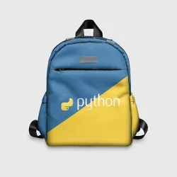 Детский рюкзак 3D Python