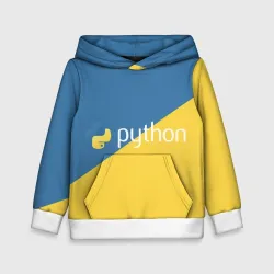 Детская толстовка 3D Python