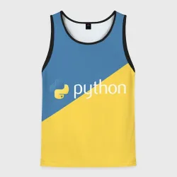 Мужская майка 3D Python