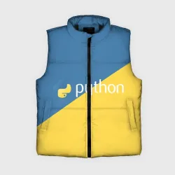 Женский жилет утепленный 3D Python