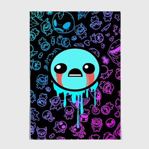 Постер Blue Isaac библетумп