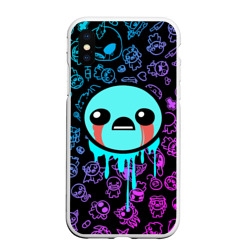 Чехол для iPhone XS Max матовый Blue Isaac библетумп