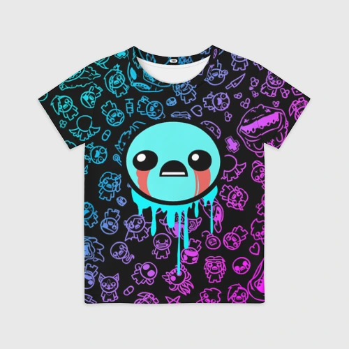 Детская футболка 3D Blue Isaac библетумп