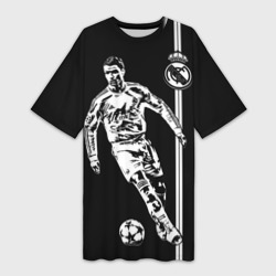 Криштиану Роналду ФК Реал Мадрид – Платье-футболка 3D с принтом купить