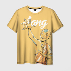 Мужская футболка 3D Aang Last airbender