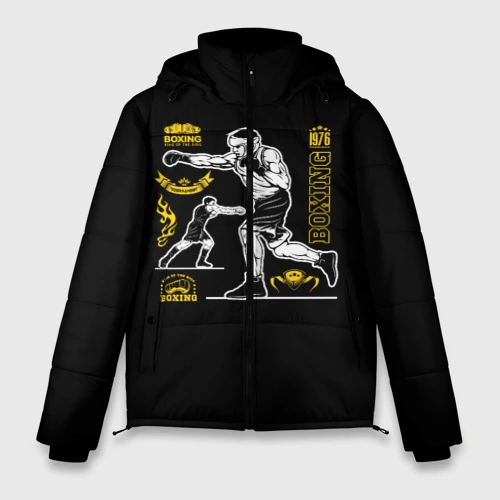 Мужская зимняя куртка 3D Boxing
