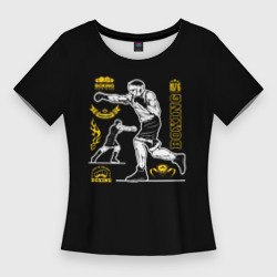 Женская футболка 3D Slim Boxing