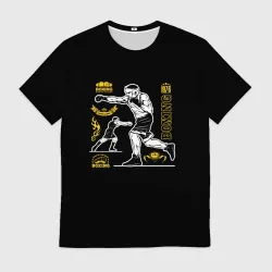 Мужская футболка 3D Boxing