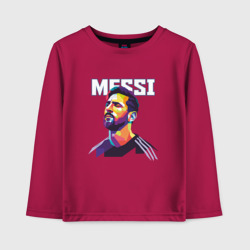 Детский лонгслив хлопок Messi Barca