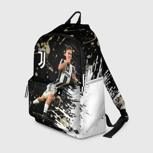 Рюкзак с принтом Juventus: Пауло Дибала, вид спереди №1