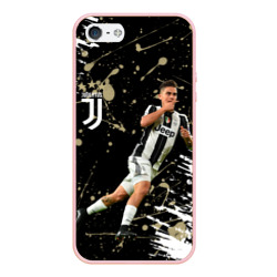 Чехол для iPhone 5/5S матовый Juventus: Пауло Дибала