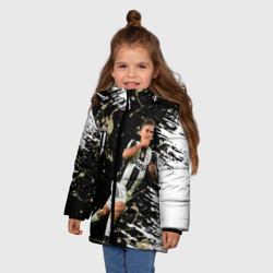 Зимняя куртка для девочек 3D Juventus: Пауло Дибала - фото 2