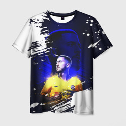 Мужская футболка 3D Эден Азар Eden Hazard